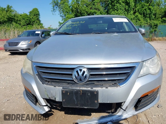 2011 Volkswagen CC Sport with VIN WVWMP7AN3BE720351, listed as a IAAI auction lot 42246532 with 123,111 mi miles and . Bid and sale history available at DreamBid. Image 6.