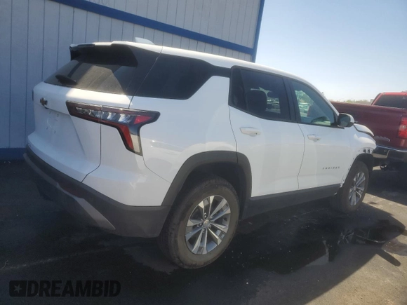 2025 Chevrolet Equinox AWD LT with VIN 3GNAXPEGXSL323967, listed as a Copart auction lot 61102035 with 2,957 mi miles and Clean title. Bid and sale history available at DreamBid. Image 3.