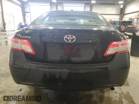 2011 Toyota Camry LE with VIN 4T1BF3EKXBU698689, listed as a Copart auction lot 83700574 with 124,746 mi miles and Salvage Title. Bid and sale history available at carsss.com. Image 6.
