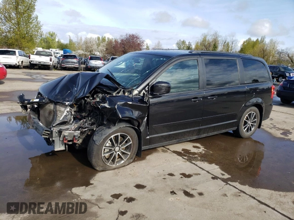 2017 Dodge Grand Caravan GT with VIN 2C4RDGEG3HR700199, listed as a Copart auction lot 51654955 with Not Provided miles and Salvage Title. Bid and sale history available at DreamBid. Image 1.