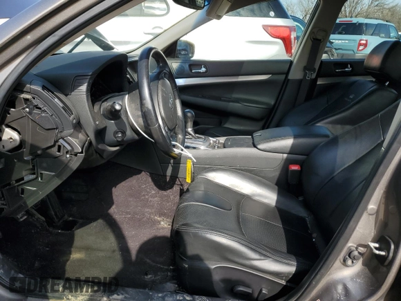2013 Infiniti G37 x with VIN JN1CV6AR1DM354738, listed as a Copart auction lot 43964115 with 123,241 mi miles and Non Repairable. Bid and sale history available at DreamBid. Image 7.