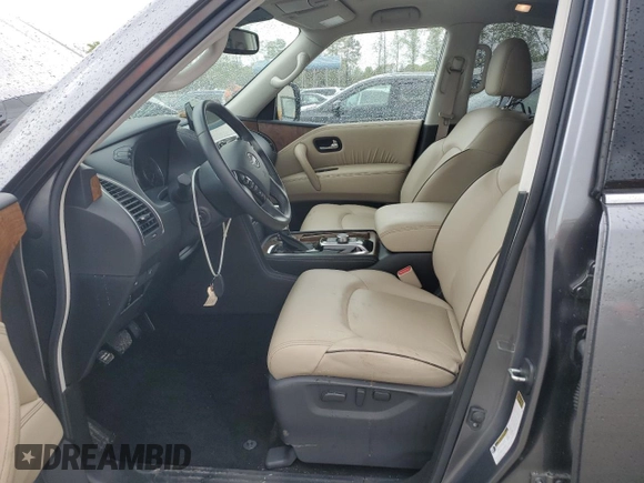 2022 Nissan Armada SL with VIN JN8AY2BD4N9678217, listed as a Copart auction lot 50697584 with 12,711 mi miles. Bid and sale history available at carsss.com. Image 7.