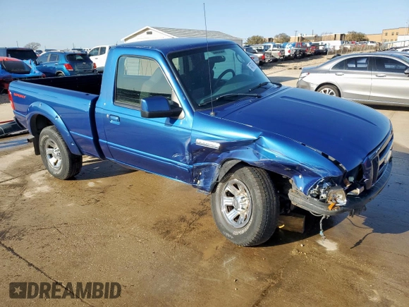 2007 Ford Ranger XL with VIN 1FTYR10U77PA02914, listed as a Copart auction lot 48776415 with 99,951 mi miles and Clean Title. Bid and sale history available at carsss.com. Image 4.
