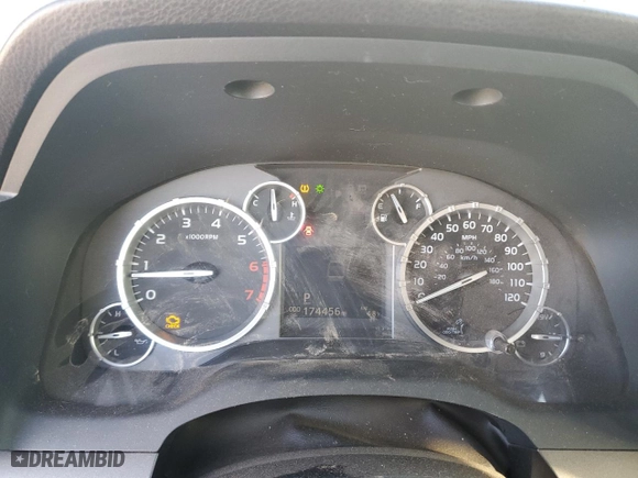2015 Toyota Tundra 4WD Truck SR with VIN 5TFUW5F14FX444009, listed as a Copart auction lot 86747114 with 174,456 mi miles and Salvage Title. Bid and sale history available at carsss.com. Image 9.