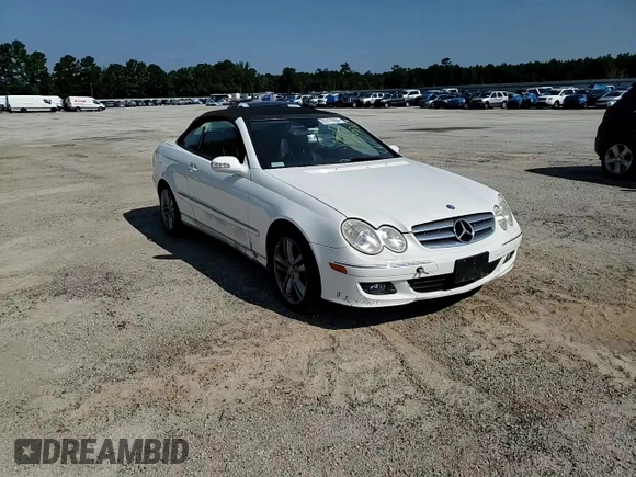 2006 Mercedes-Benz CLK-Class 3.5L with VIN WDBTK56H56F178542, listed as a Copart auction lot 67476684 with 126,404 mi miles and Salvage Title. Bid and sale history available at carsss.com. Image 10.