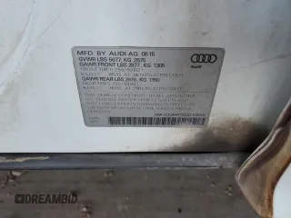 2016 Audi SQ5 Premium Plus with VIN WA1CCAFP7GA010585, listed as a Copart auction lot 63868824 with 295,481 mi miles and Salvage Title. Bid and sale history available at carsss.com. Image 12.