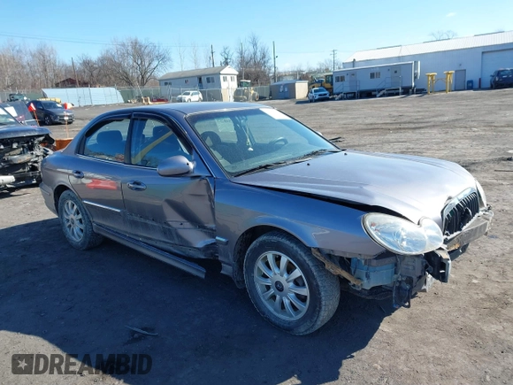 2005 Hyundai Sonata GLS with VIN KMHWF35H35A119750, listed as a IAAI auction lot 41687575 with 146,419 mi miles. Bid and sale history available at carsss.com. Image 1.