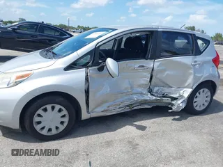2015 Nissan Note S with VIN 3N1CE2CP3FL425195, listed as a IAAI auction lot 42510215 with 63,760 mi miles and . Bid and sale history available at DreamBid. Image 6.