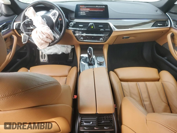 2020 BMW 5 Series 540i xDrive z VIN WBAJS3C00LCE47958, wystawiony jako Copart lot #85952394 z przebiegiem 51 849 mil mil oraz Szkoda całkowita • Salvage title. Historia ofert i sprzedaży dostępna na DreamBid. Obrazek 8.