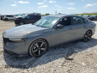 2024 Honda Accord Sport с VIN 1HGCY2F52RA050346, выставлен на аукционе Copart как лот 55640675 с пробегом 8 046 миль миль и Списание • Salvage title. История ставок и продаж доступна на DreamBid. Изображение 1.