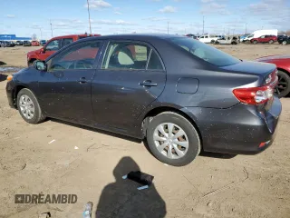 2013 Toyota Corolla L with VIN JTDBU4EE5DJ117615, listed as a Copart auction lot 52107305 with 36,685 mi miles and Clean Title. Bid and sale history available at carsss.com. Image 2.