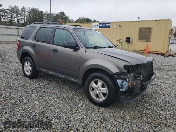2012 Ford Escape XLT with VIN 1FMCU0D7XCKC26480, listed as a Copart auction lot 50063535 with 167,376 mi miles and Salvage Title. Bid and sale history available at carsss.com. Image 4.
