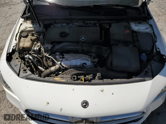 2020 Mercedes-Benz CLA 250 with VIN WDD5J4GB3LN032410, listed as a Copart auction lot 58544725 with 48,037 mi miles and Salvage title. Bid and sale history available at DreamBid. Image 11.