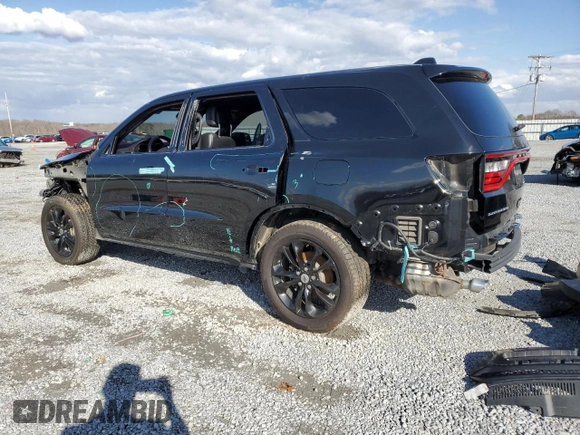 2019 Dodge Durango GT Plus with VIN 1C4RDHDG5KC806256, listed as a Copart auction lot 45959325 with 100,239 mi miles and Salvage Title. Bid and sale history available at carsss.com. Image 2.