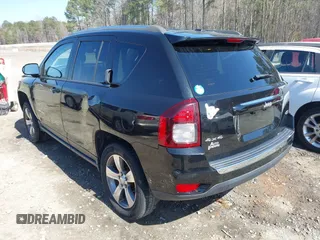 2017 Jeep Compass High Altitude with VIN 1C4NJDEB9HD108724, listed as a IAAI auction lot 41673207 with 87,884 mi miles and . Bid and sale history available at carsss.com. Image 3.