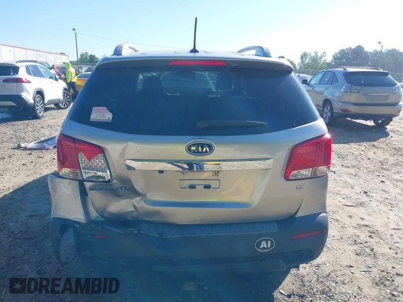 2013 Kia Sorento EX with VIN 5XYKU4A6XDG345785, listed as a IAAI auction lot 42199217 with 245,900 mi miles and . Bid and sale history available at DreamBid. Image 16.