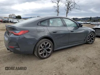 2022 BMW i4 eDrive40 z VIN WBY73AW08NFM60741, wystawiony jako Copart lot #43797635 z przebiegiem 24 051 mil mil oraz Szkoda całkowita • Salvage title. Historia ofert i sprzedaży dostępna na DreamBid. Obrazek 3.