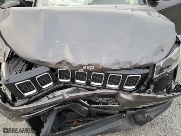 2021 Jeep Compass Sport with VIN 3C4NJDAB7MT537922, listed as a Copart auction lot 77947954 with NaN miles and Salvage Title. Bid and sale history available at carsss.com. Image 12.