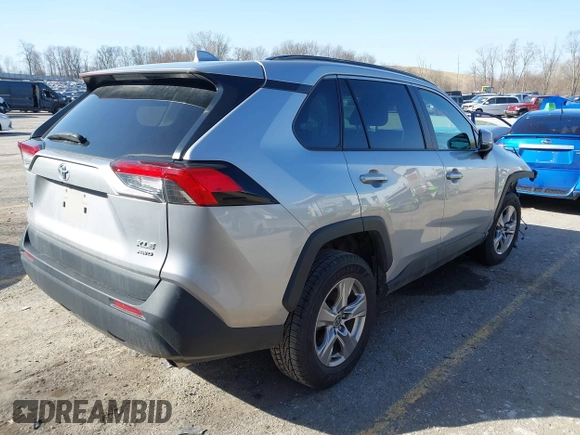 2023 Toyota RAV4 XLE with VIN 2T3P1RFVXPC335339, listed as a IAAI auction lot 41840197 with 46,785 mi miles. Bid and sale history available at carsss.com. Image 4.