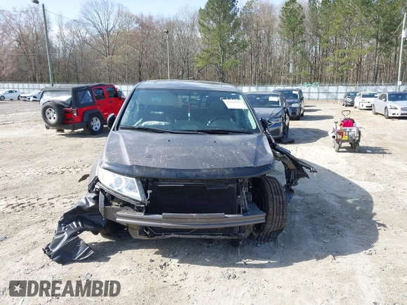 2013 Honda Odyssey EX-L with VIN 5FNRL5H62DB035649, listed as a IAAI auction lot 41849123 with 176,392 mi miles and . Bid and sale history available at carsss.com. Image 12.