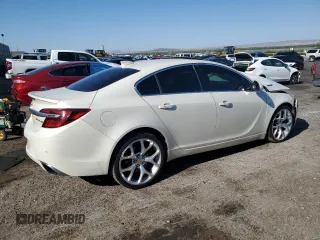 2015 Buick Regal GS with VIN 2G4GT5GX9F9200018, listed as a Copart auction lot 61553874 with 114,221 mi miles and Salvage Title. Bid and sale history available at DreamBid. Image 3.