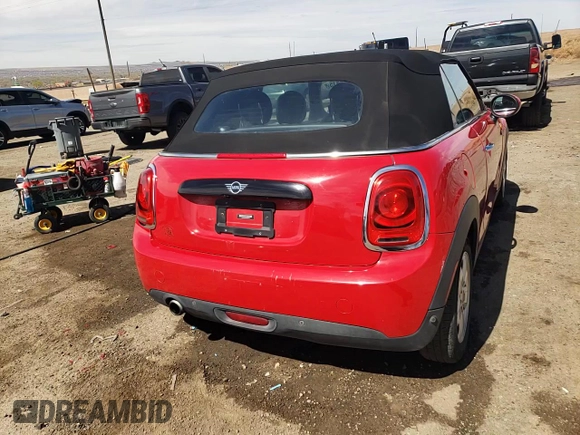 2019 MINI Convertible Cooper with VIN WMWWG5C50K3H07613, listed as a Copart auction lot 48724815 with 65,188 mi miles and Salvage title. Bid and sale history available at DreamBid. Image 14.