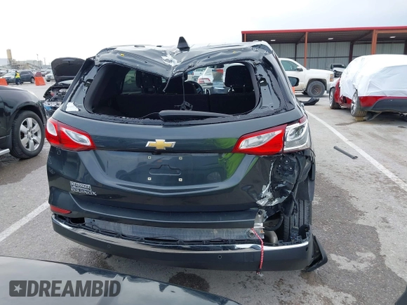 2018 Chevrolet Equinox LT with VIN 3GNAXJEV0JS579163, listed as a IAAI auction lot 41988318 with 85,004 mi miles and . Bid and sale history available at DreamBid. Image 17.