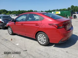 2019 Hyundai Accent SEL with VIN 3KPC24A32KE042669, listed as a Copart auction lot 61635285 with 87,786 mi miles and Salvage title. Bid and sale history available at DreamBid. Image 2.