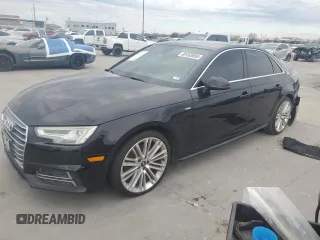 2018 Audi A4 Premium Plus with VIN WAULMAF48JA154370, listed as a Copart auction lot 89163695 with 73,370 mi miles and Salvage Title. Bid and sale history available at carsss.com. Image 1.