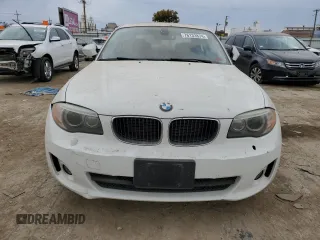 2012 BMW 1 Series 128i with VIN WBAUP7C55CVM54987, listed as a Copart auction lot 76133874 with 124,958 mi miles and Salvage title. Bid and sale history available at DreamBid. Image 5.