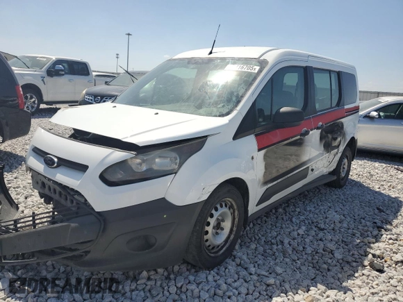 2014 Ford Transit Connect XL with VIN NM0GE9E77E1133668, listed as a Copart auction lot 51716705 with 228,607 mi miles and Salvage title. Bid and sale history available at DreamBid. Image 1.