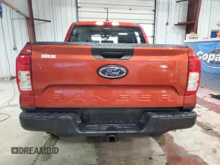 2024 Ford Ranger XL with VIN 1FTER4PH9RLE33049, listed as a Copart auction lot 82083164 with 786 mi miles and Salvage Title. Bid and sale history available at carsss.com. Image 6.