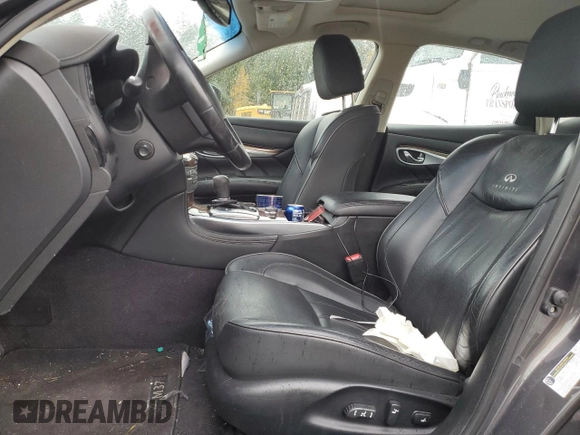 2012 Infiniti M37 with VIN JN1BY1AR6CM394379, listed as a Copart auction lot 78498024 with 91,672 mi miles and Salvage Title. Bid and sale history available at carsss.com. Image 7.