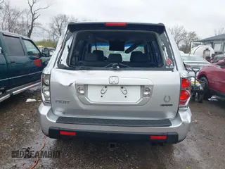 2007 Honda Pilot LX with VIN 2HKYF18157H530370, listed as a IAAI auction lot 41967033 with 214,590 mi miles and . Bid and sale history available at DreamBid. Image 16.
