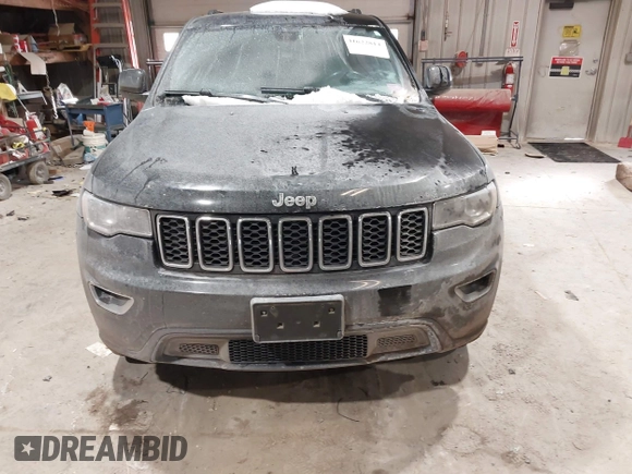 2017 Jeep Grand Cherokee Laredo with VIN 1C4RJFAG6HC661836, listed as a IAAI auction lot 41622814 with 134,509 mi miles. Bid and sale history available at carsss.com. Image 12.