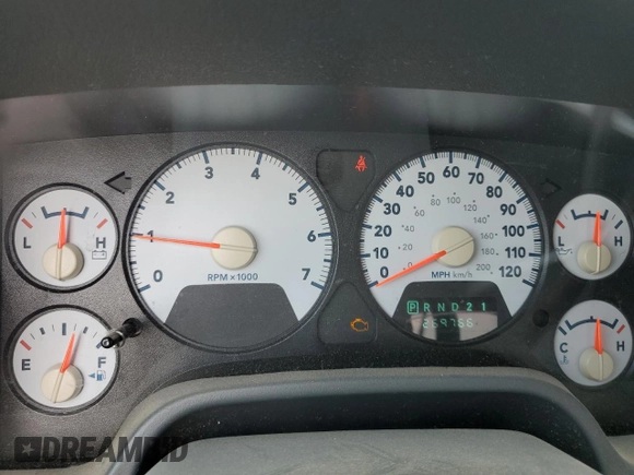 2007 Dodge Ram 1500 SLT with VIN 1D7HA18297S243676, listed as a Copart auction lot 53876635 with 269,766 mi miles and Salvage Title. Bid and sale history available at carsss.com. Image 9.