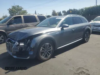 2018 Audi A4 allroad Premium Plus z VIN WA18NAF43JA031124, wystawiony jako Copart lot #59521775 z przebiegiem 64 239 mil mil oraz Szkoda całkowita • Salvage title. Historia ofert i sprzedaży dostępna na DreamBid. Obrazek 1.