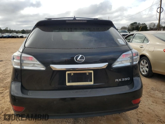 2012 Lexus RX 350 with VIN 2T2ZK1BA2CC066391, listed as a Copart auction lot 60795115 with 153,269 mi miles and Salvage title. Bid and sale history available at DreamBid. Image 6.