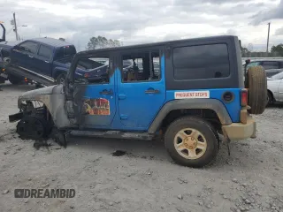 2015 Jeep Wrangler Unlimited Sport RHD with VIN 1C4BJWKG4FL669351, listed as a Copart auction lot 44122795 with Not provided miles and Non repairable. Bid and sale history available at DreamBid. Image 2.