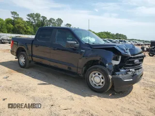 2021 Ford F-150 XL with VIN 1FTEW1CP3MKE99938, listed as a Copart auction lot 49591245 with 78,855 mi miles and Salvage Title. Bid and sale history available at carsss.com. Image 4.