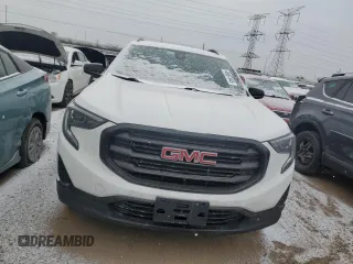 2021 GMC Terrain SLE with VIN 3GKALTEVXML369088, listed as a Copart auction lot 44967945 with 74,899 mi miles and Salvage Title. Bid and sale history available at carsss.com. Image 5.