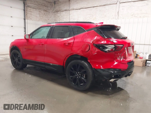2020 Chevrolet Blazer RS z VIN 3GNKBKRS3LS582313, wystawiony jako IAAI lot #41667611 z przebiegiem 47 059 mil mil oraz . Historia ofert i sprzedaży dostępna na DreamBid. Obrazek 3.