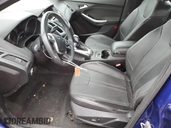 2013 Ford Focus SE with VIN 1FADP3F25DL214614, listed as a Copart auction lot 50951125 with 122,614 mi miles and Salvage Title. Bid and sale history available at carsss.com. Image 7.