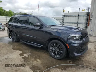 2023 Dodge Durango R/T Plus with VIN 1C4SDJCT6PC695571, listed as a Copart auction lot 54129245 with 12,119 mi miles and Salvage title. Bid and sale history available at DreamBid. Image 4.