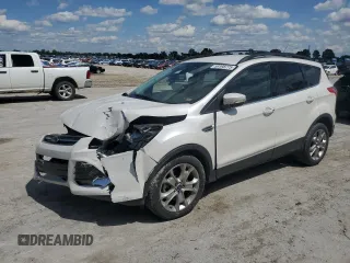 2013 Ford Escape SEL with VIN 1FMCU9H94DUA83824, listed as a Copart auction lot 59198775 with 77,120 mi miles and Salvage title. Bid and sale history available at DreamBid. Image 1.