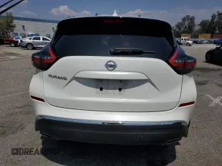 2020 Nissan Murano S with VIN 5N1AZ2AJ8LN151264, listed as a Copart auction lot 55690195 with 58,065 mi miles and Salvage title. Bid and sale history available at DreamBid. Image 6.