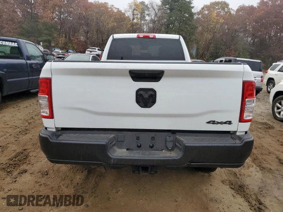 2023 Ram 2500 Tradesman with VIN 3C6UR5HJ4PG589374, listed as a Copart auction lot 77361114 with 11,965 mi miles and Salvage Title. Bid and sale history available at carsss.com. Image 6.