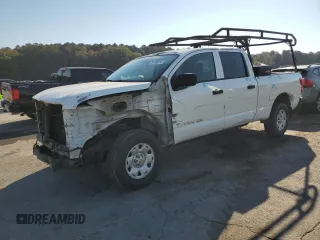 2018 Nissan Titan XD S with VIN 1N6AA1F37JN513854, listed as a Copart auction lot 78198014 with 210,376 mi miles and Salvage Title. Bid and sale history available at carsss.com. Image 1.