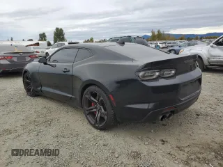 2020 Chevrolet Camaro 2SS with VIN 1G1FG1R77L0144055, listed as a Copart auction lot 76026834 with 46,973 mi miles and Salvage Title. Bid and sale history available at carsss.com. Image 2.