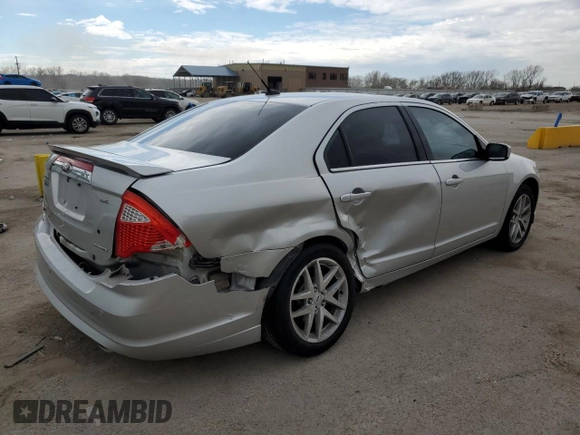 2012 Ford Fusion SEL with VIN 3FAHP0JG1CR434397, listed as a Copart auction lot 50779895 with 99,853 mi miles and Salvage title. Bid and sale history available at DreamBid. Image 3.